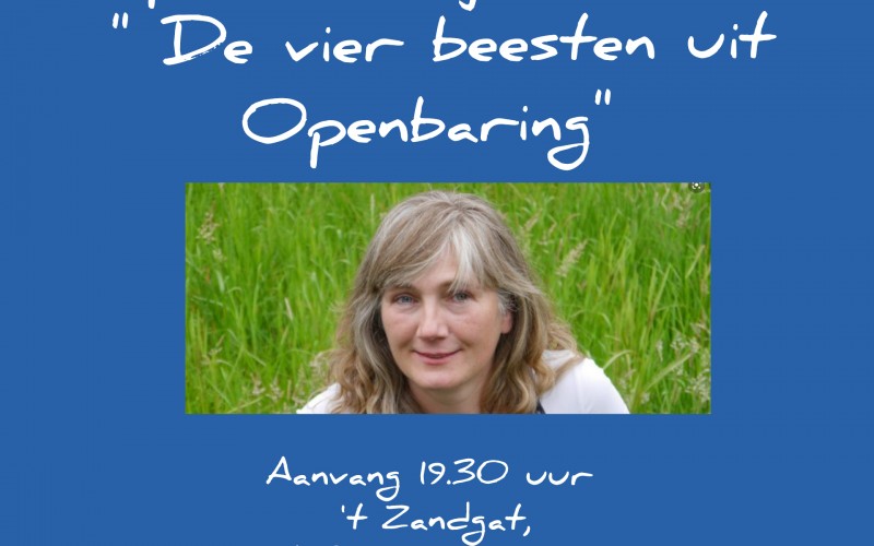 8 juni :  Lezing Esther Noordermeer